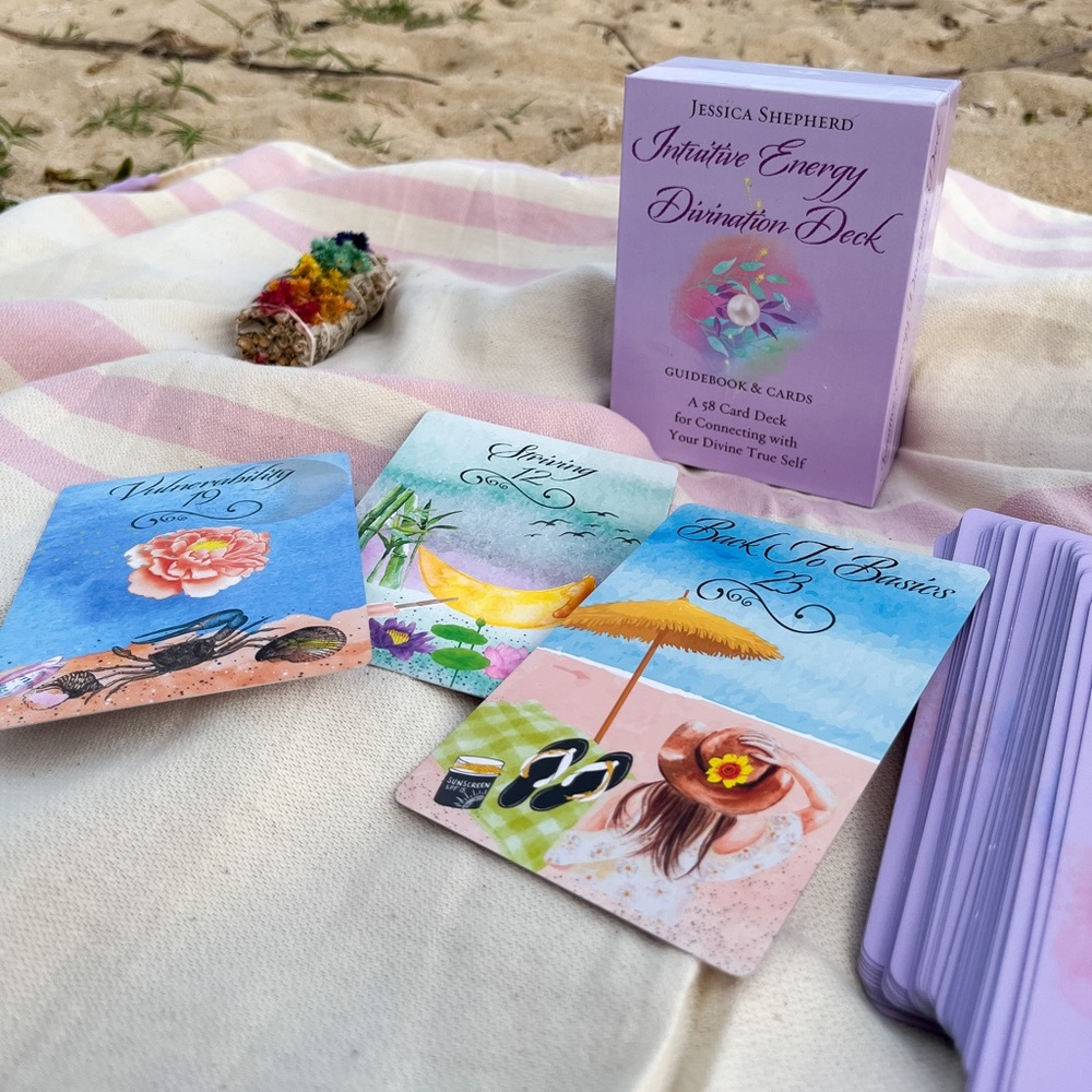 Intuitive Energy Divination Deck, Oracle Card Deck, Hawaii